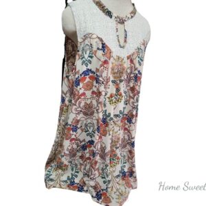 top blouse umgee 1xlarge lace floral dress